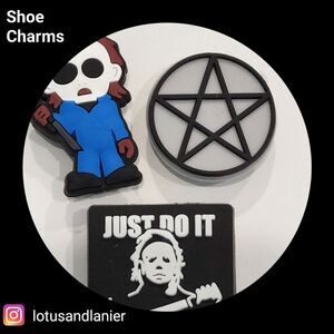 Shoe Charms"Halloween" Charms Set of 3